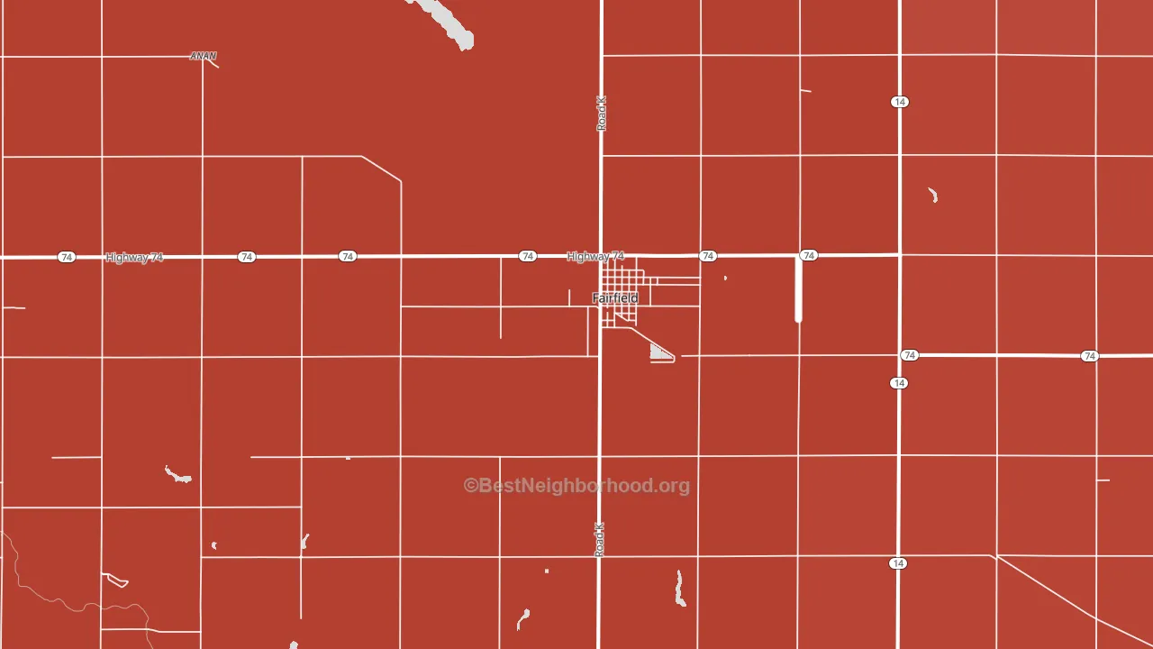 68938, NE block-group political-lean map