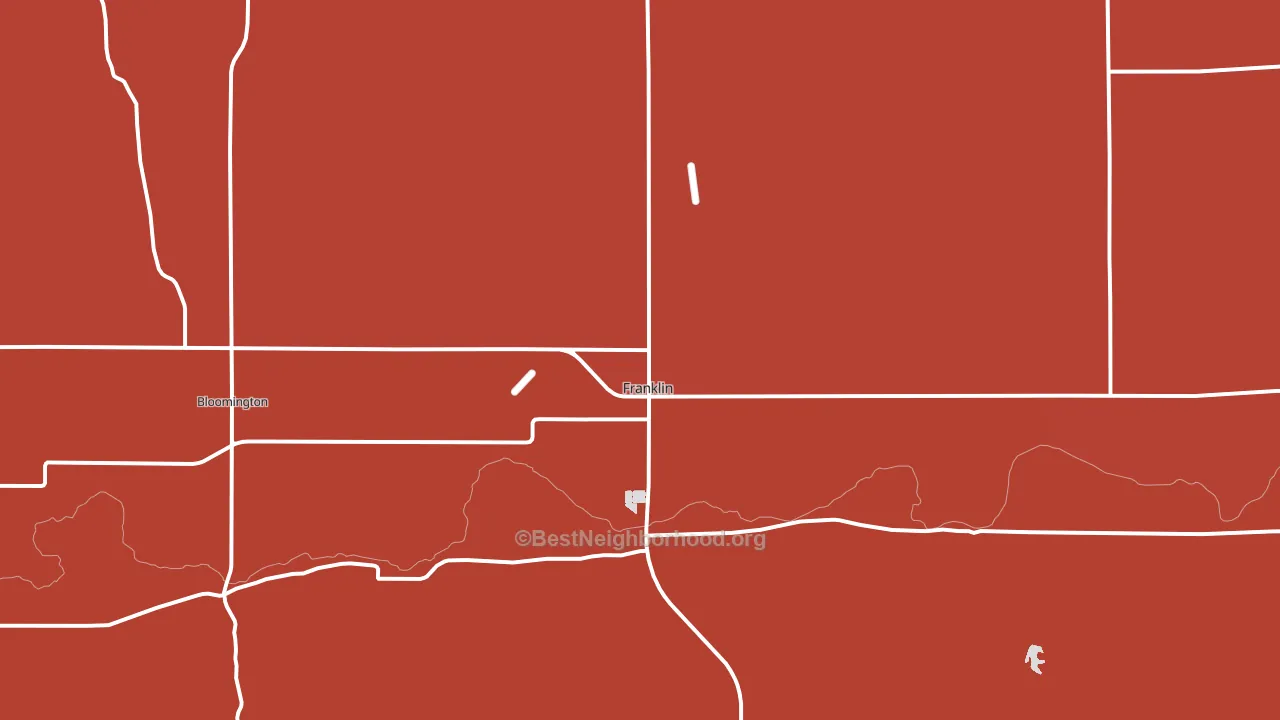 68939, NE block-group political-lean map