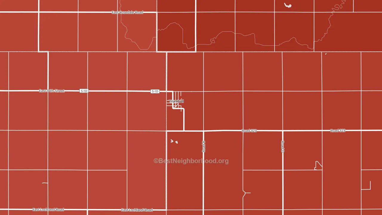 68980, NE block-group political-lean map