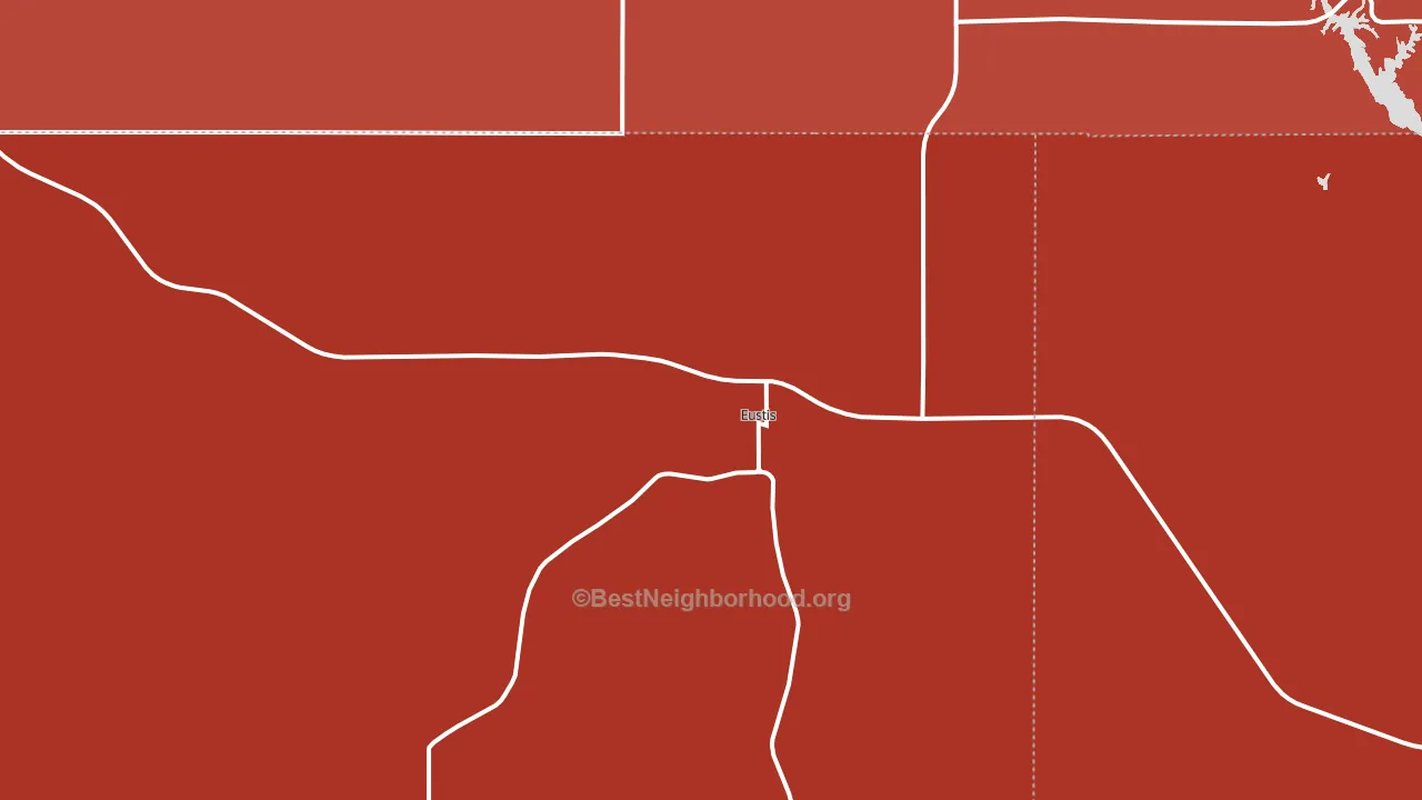 69028, NE block-group political-lean map