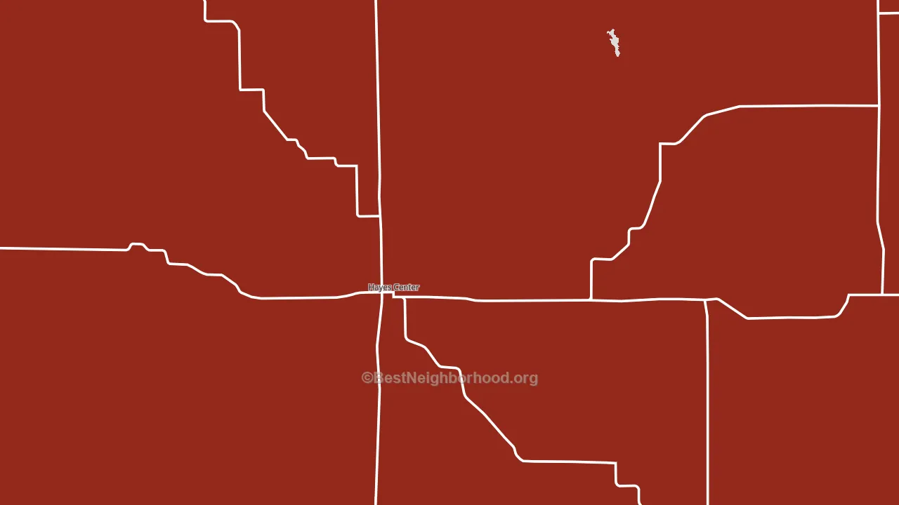 69032, NE block-group political-lean map