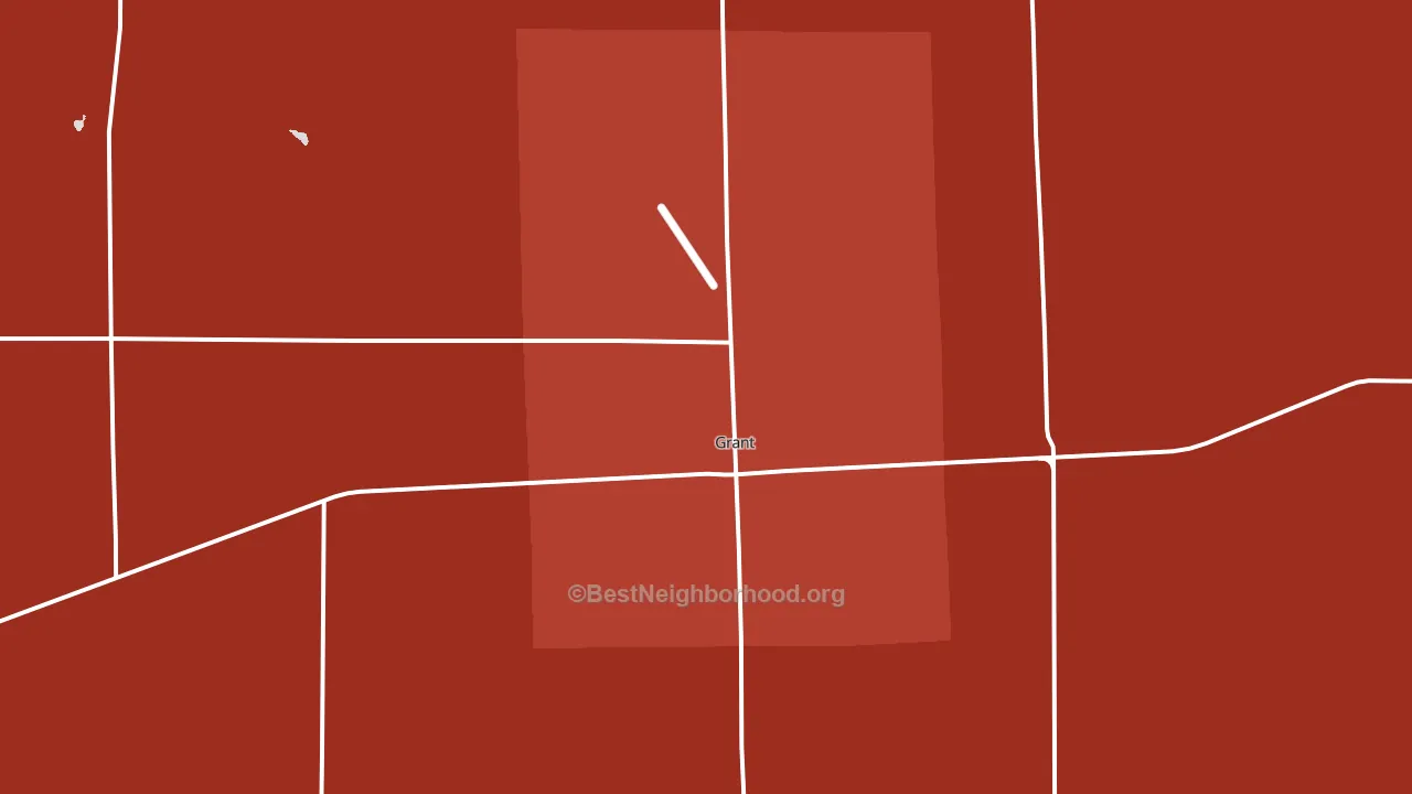 69140, NE block-group political-lean map