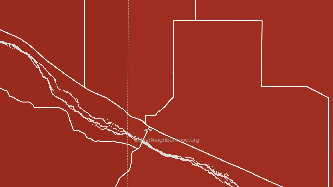 69148, NE block-group political-lean map