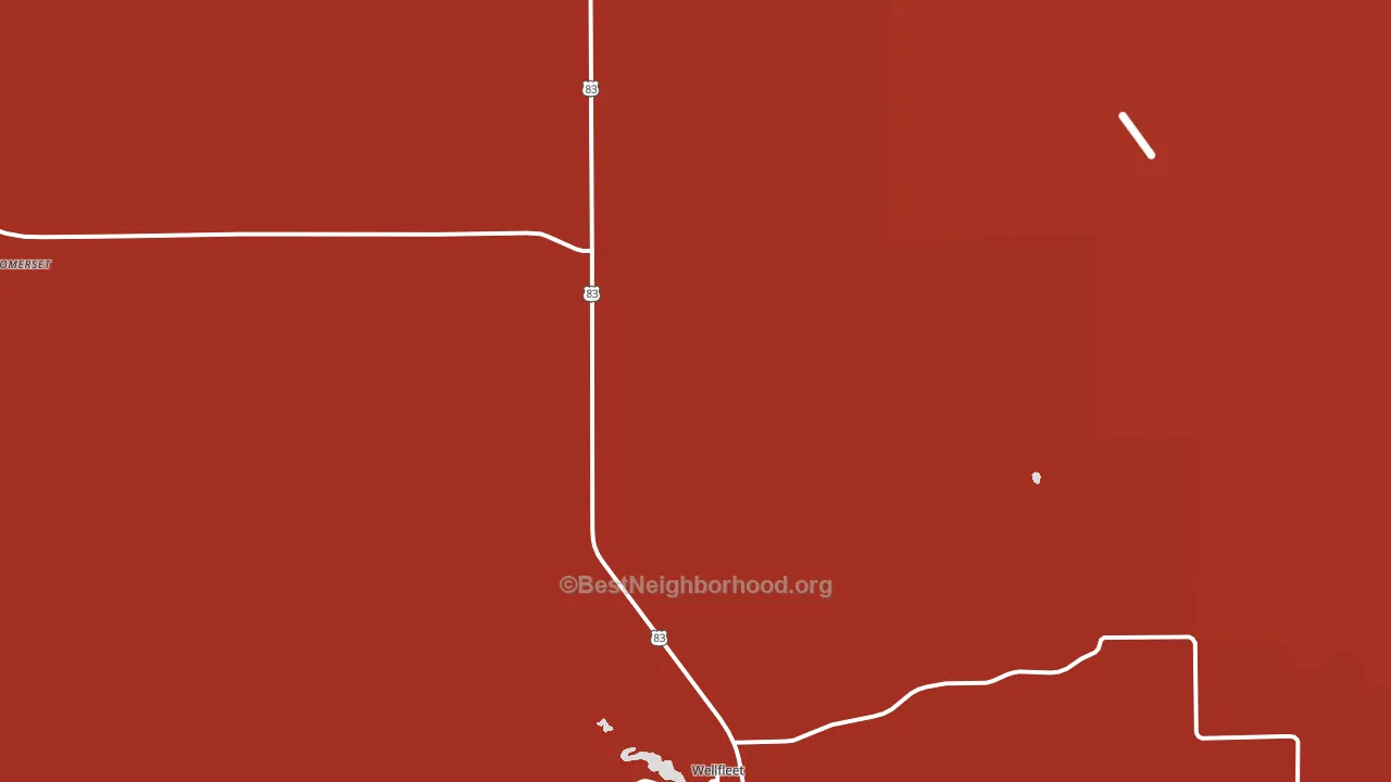 69170, NE block-group political-lean map