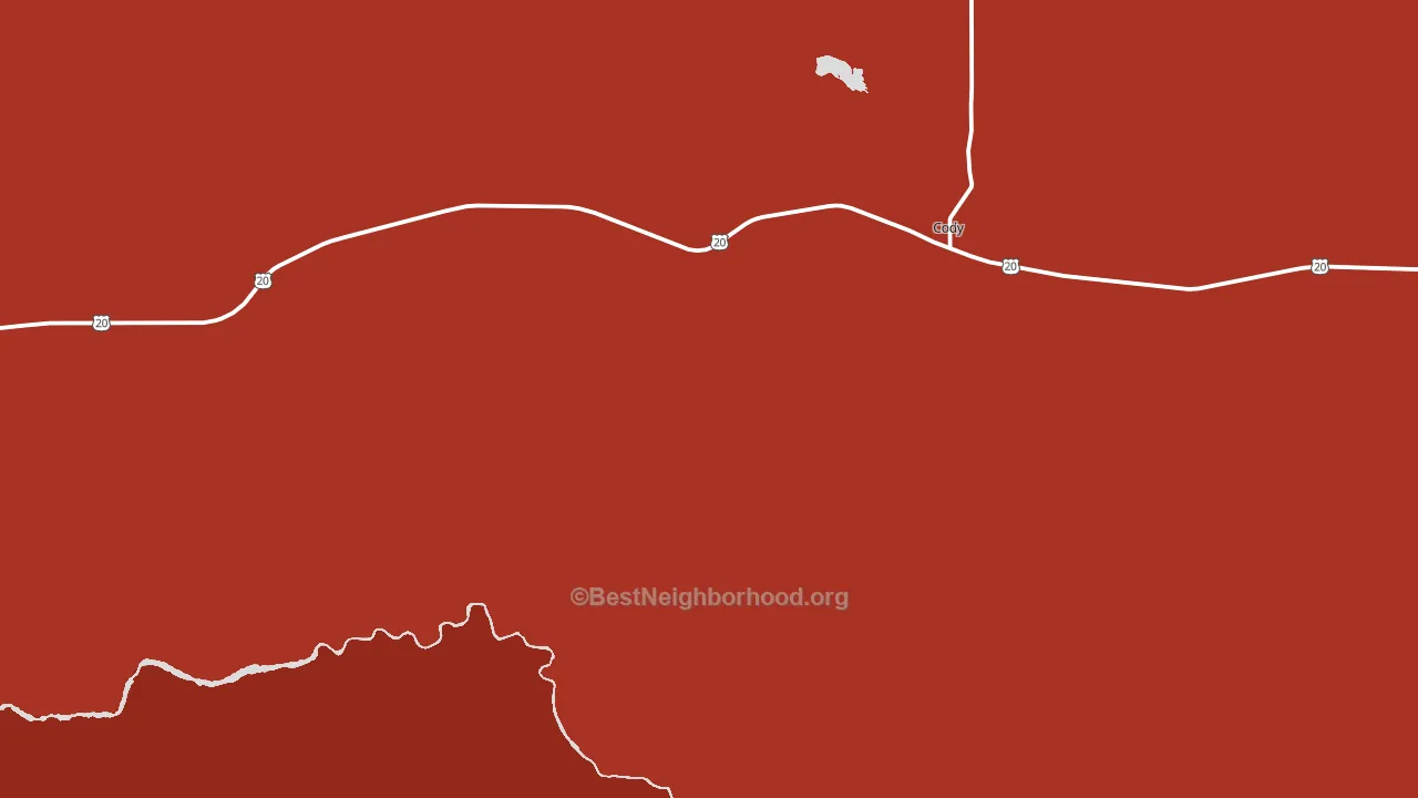 69211, NE block-group political-lean map