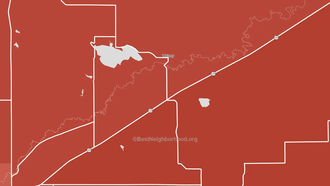69367, NE block-group political-lean map