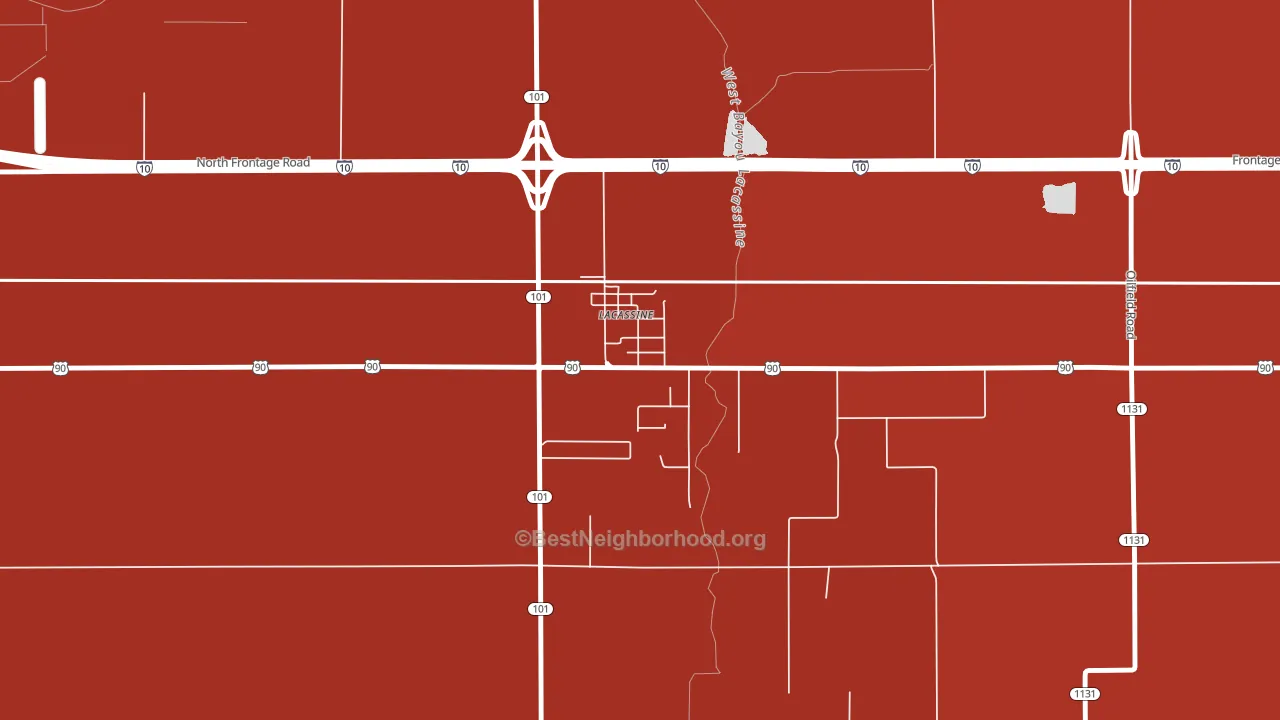 70650, LA block-group political-lean map