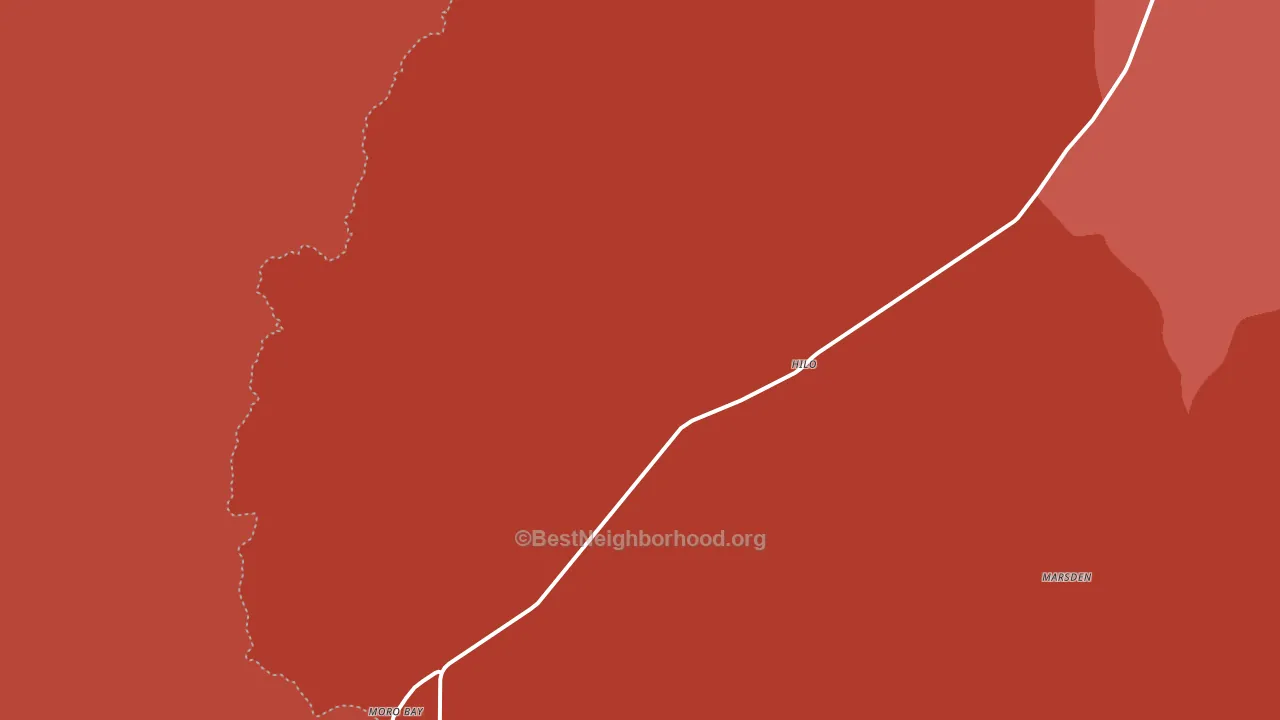 71651, AR block-group political-lean map