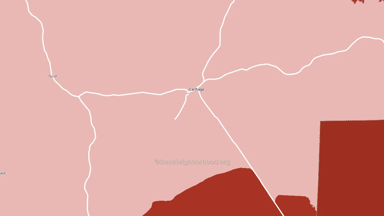71725, AR block-group political-lean map