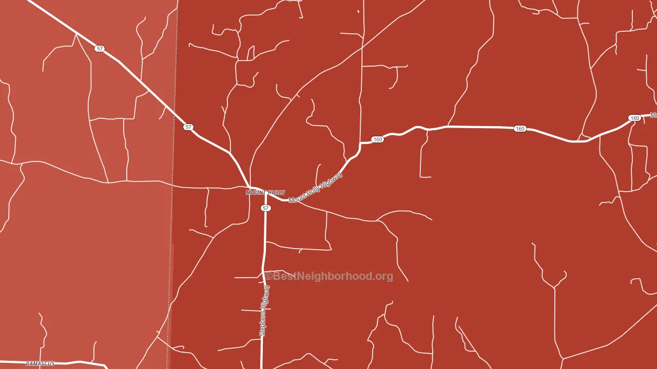 71758, AR block-group political-lean map