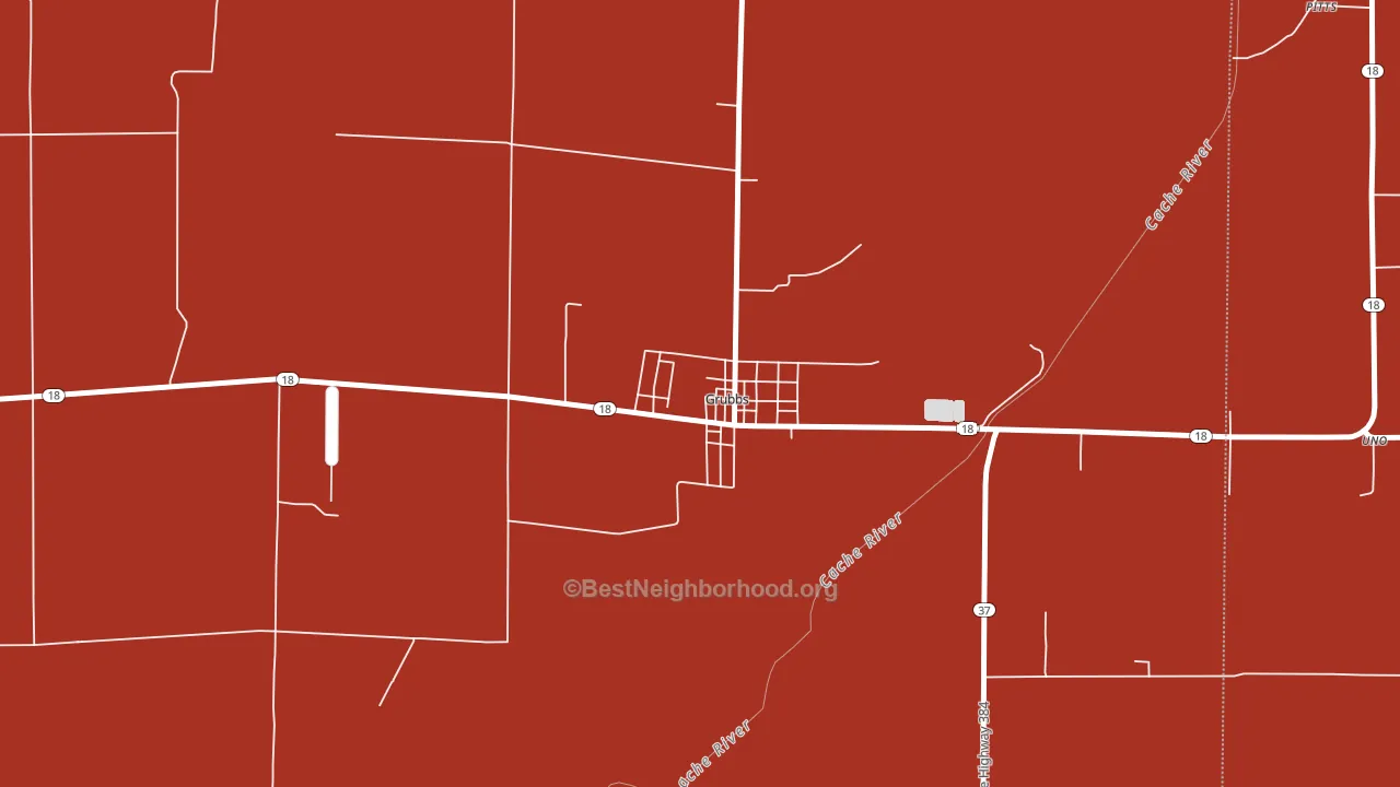 72431, AR block-group political-lean map