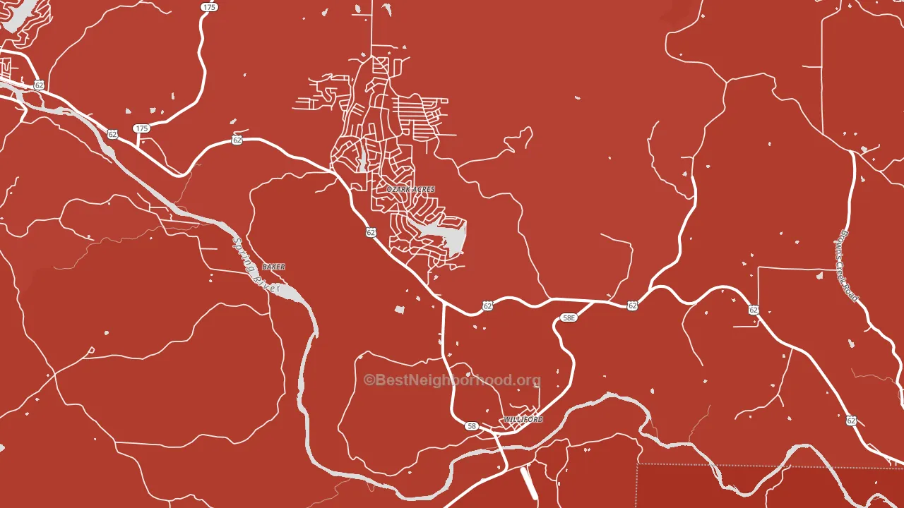 72482, AR block-group political-lean map