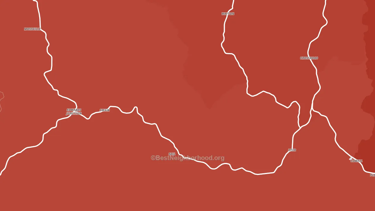 72628, AR block-group political-lean map