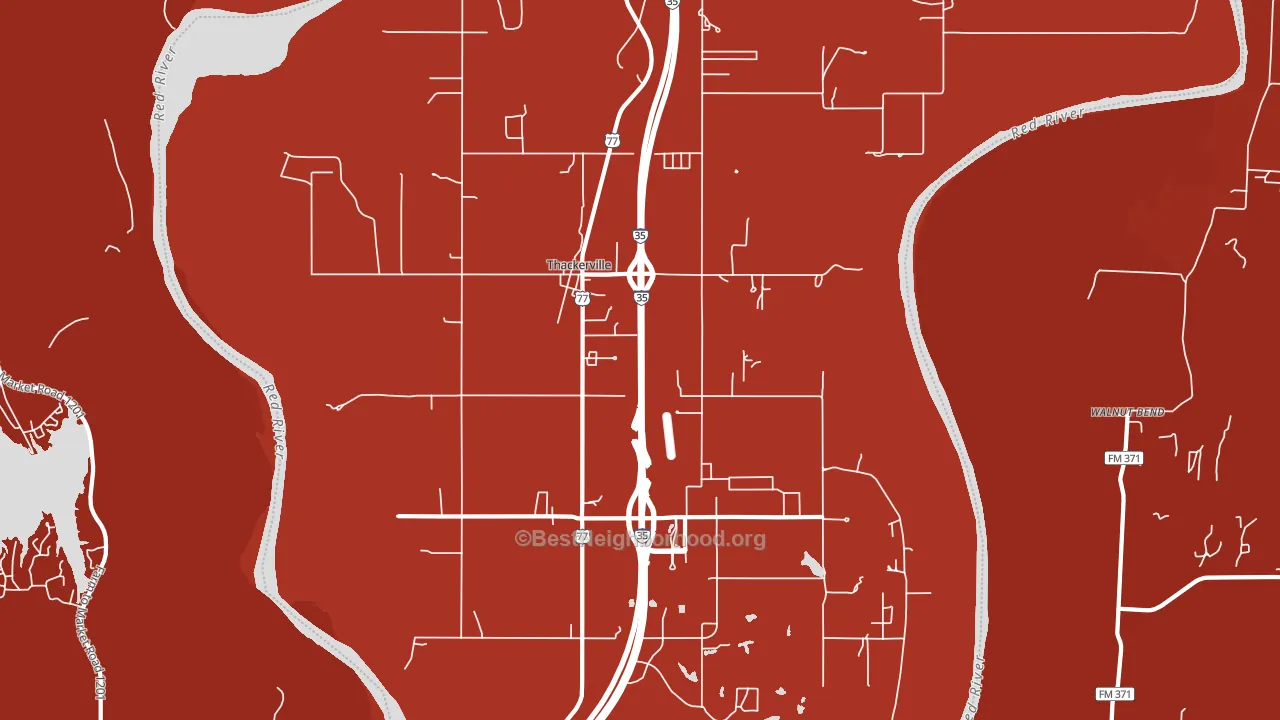 73459, OK block-group political-lean map