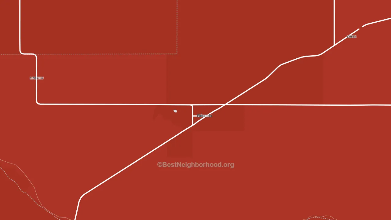 73537, OK block-group political-lean map