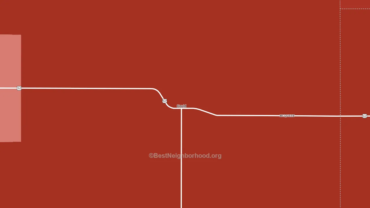 73544, OK block-group political-lean map
