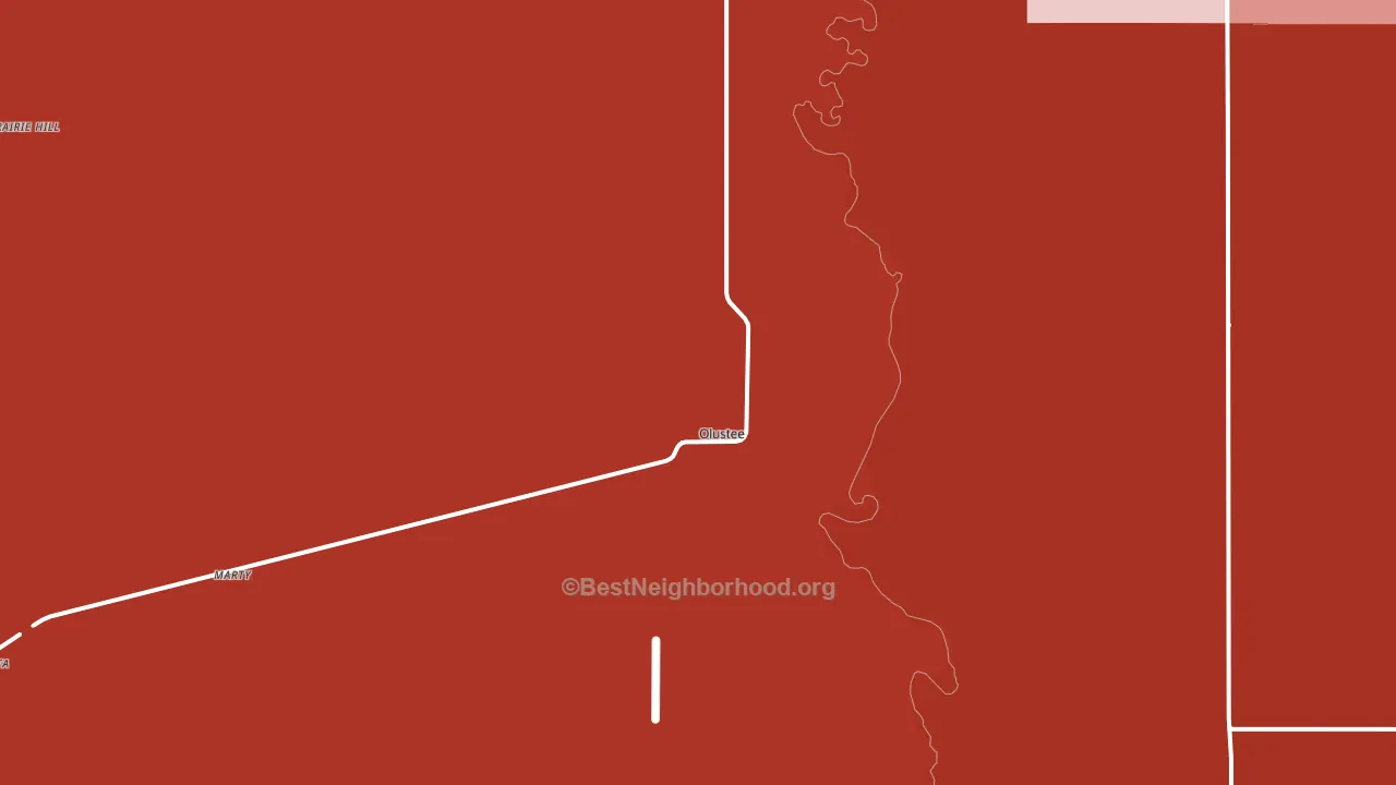 73560, OK block-group political-lean map
