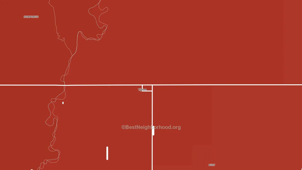 73570, OK block-group political-lean map