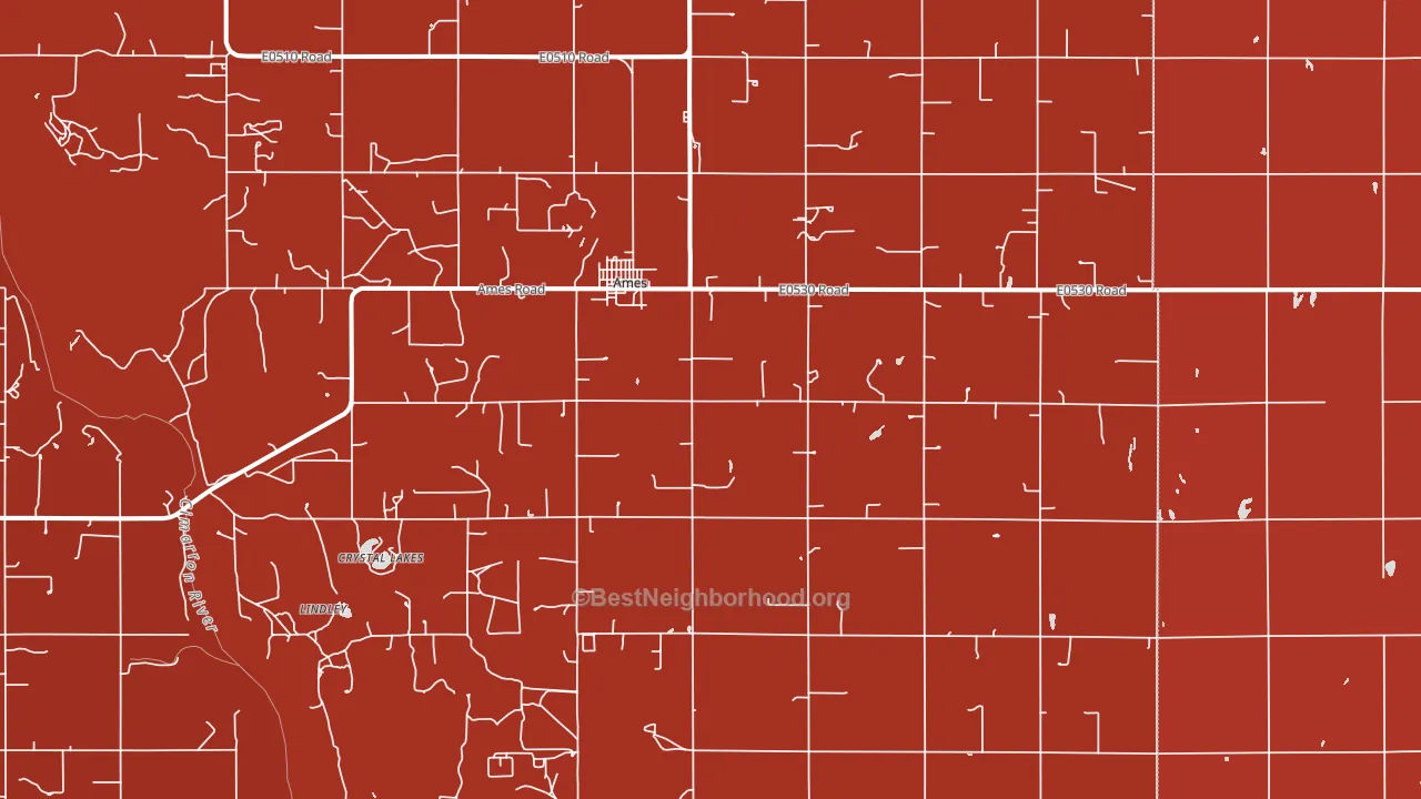 73718, OK block-group political-lean map