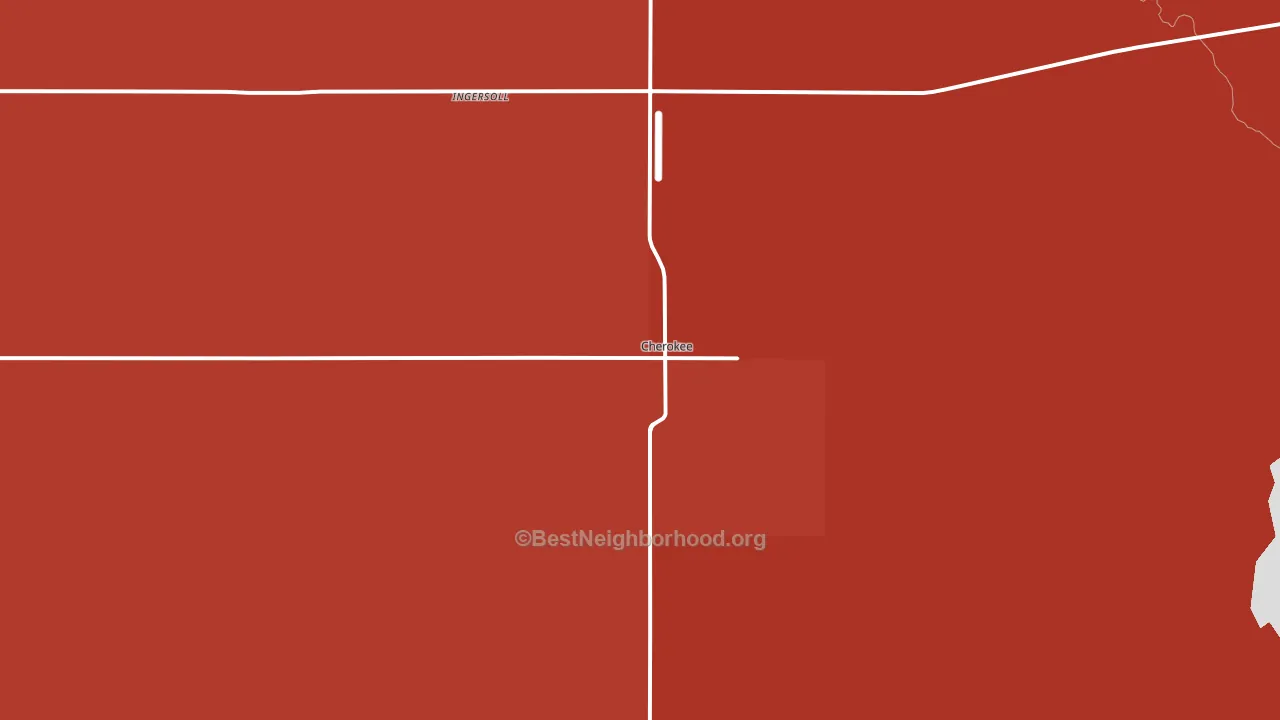 73728, OK block-group political-lean map