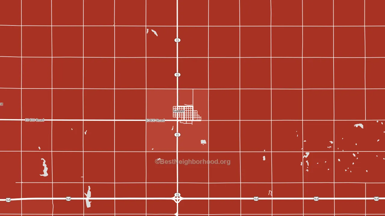 73738, OK block-group political-lean map