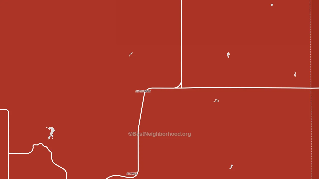 73744, OK block-group political-lean map