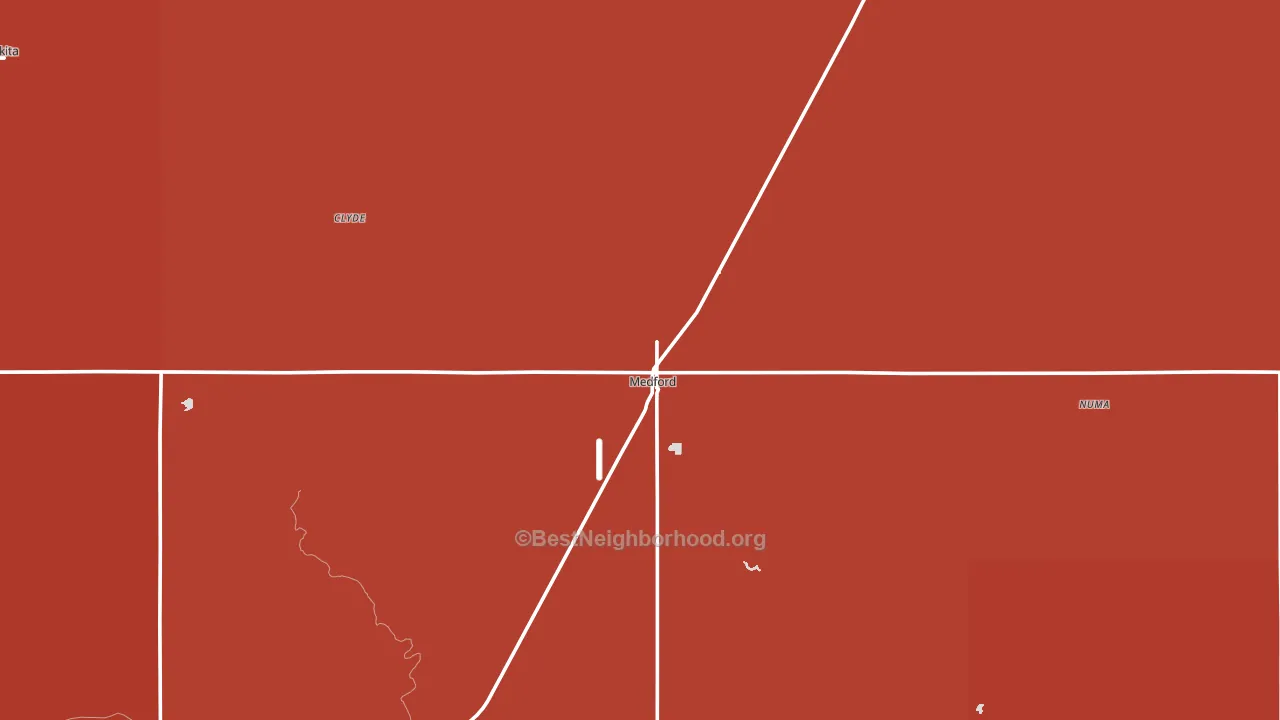 73759, OK block-group political-lean map