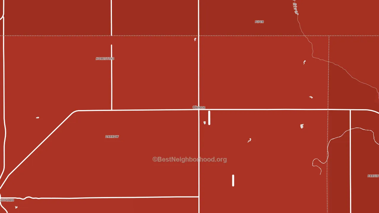 73763, OK block-group political-lean map