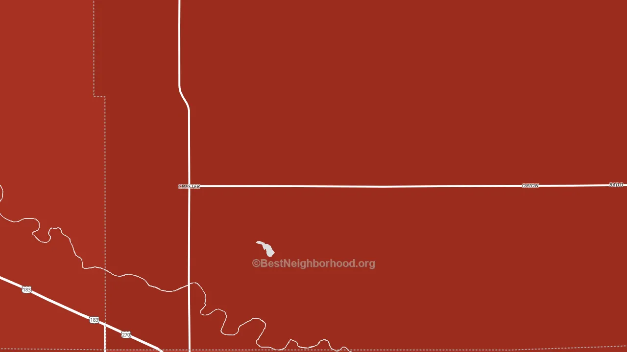 73838, OK block-group political-lean map