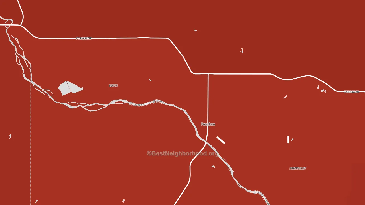 73842, OK block-group political-lean map
