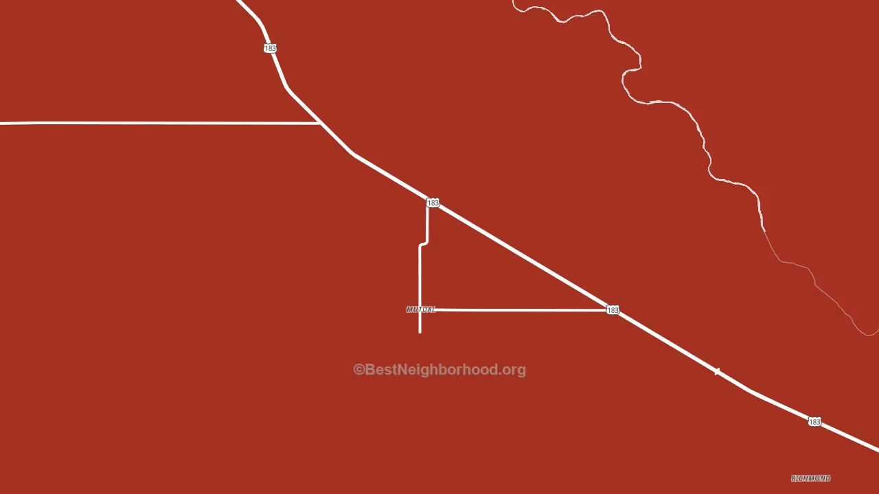 73853, OK block-group political-lean map