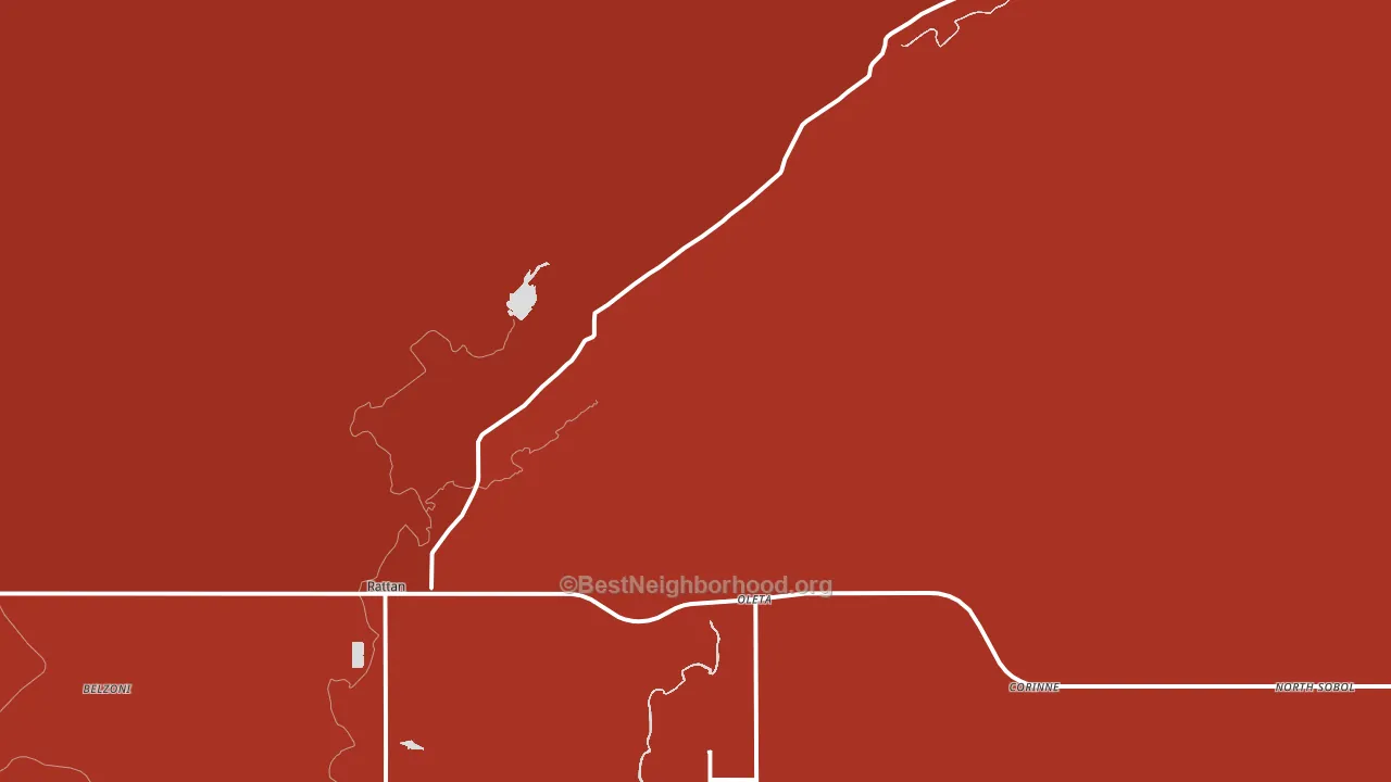 74562, OK block-group political-lean map