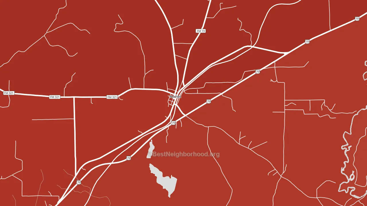 75779, TX block-group political-lean map