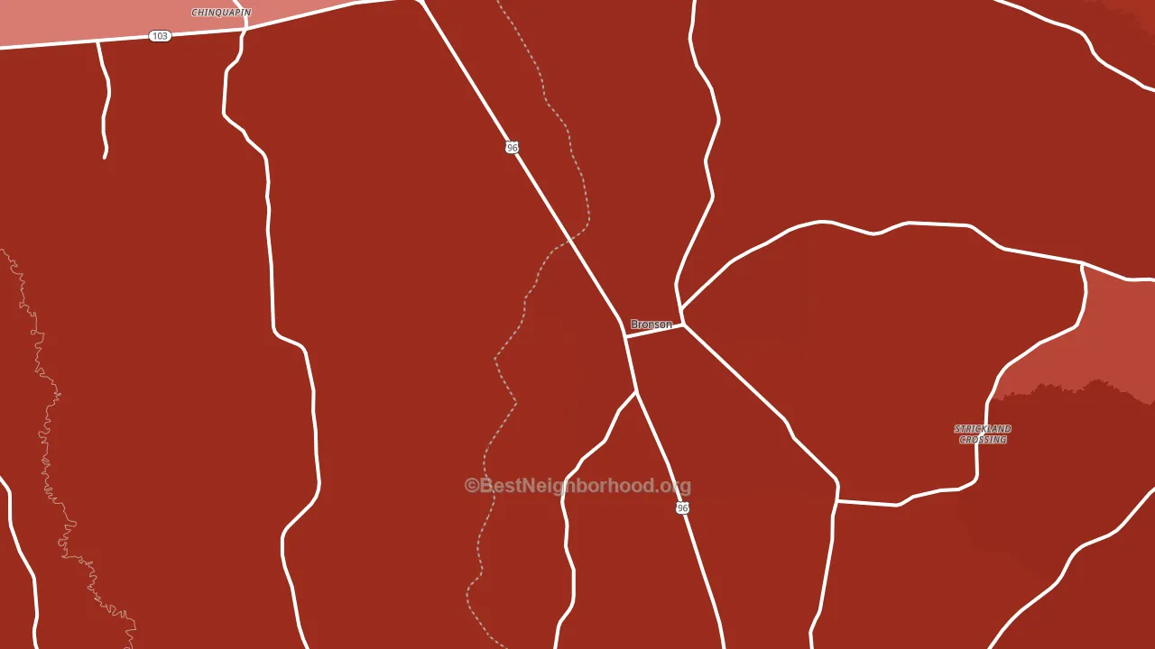 75930, TX block-group political-lean map
