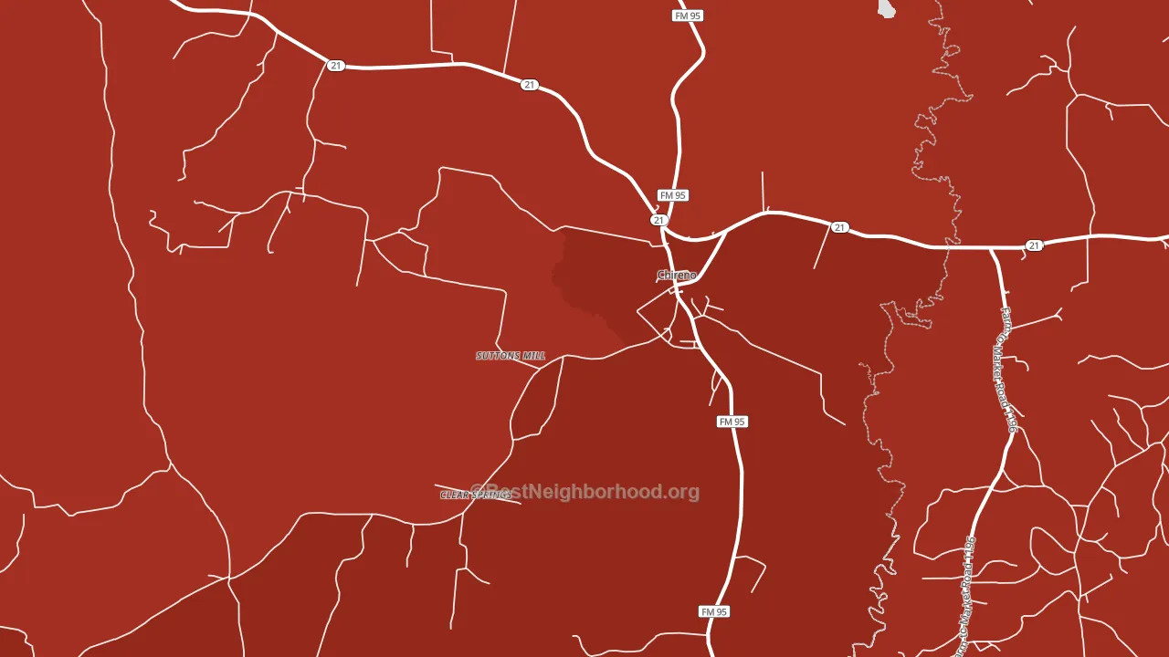75937, TX block-group political-lean map