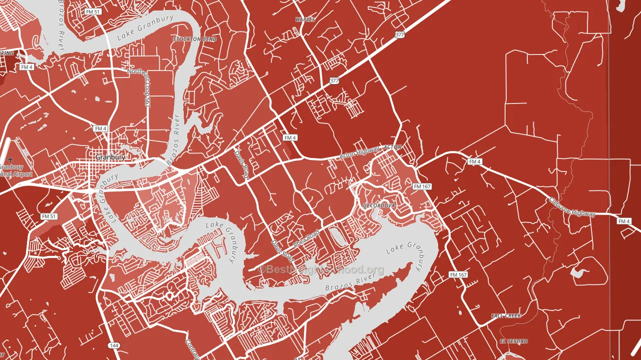 76049, TX block-group political-lean map