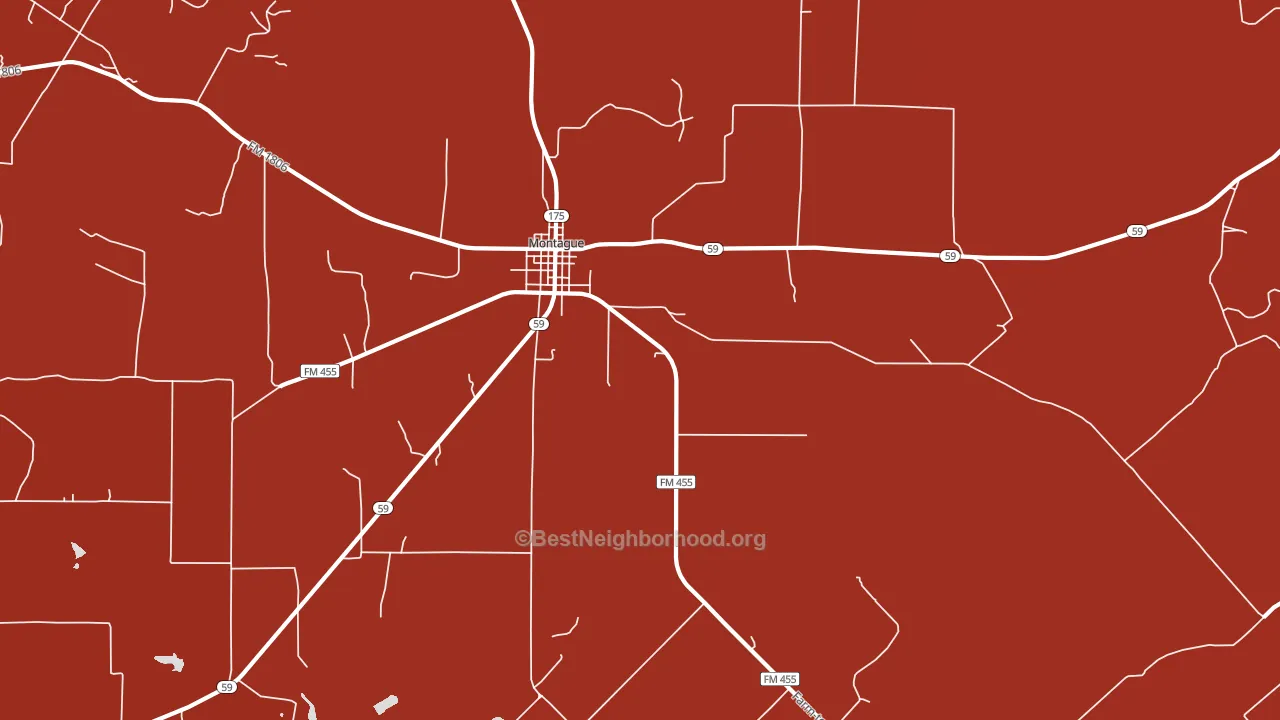 76251, TX block-group political-lean map