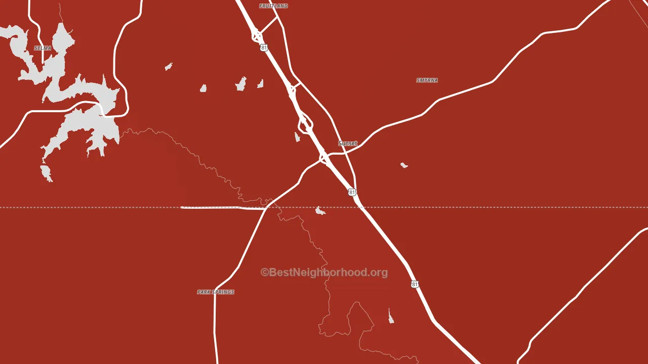 76270, TX block-group political-lean map