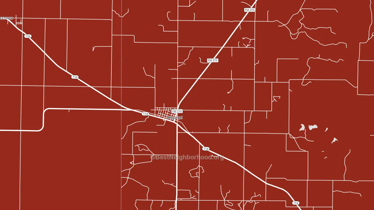 76370, TX block-group political-lean map