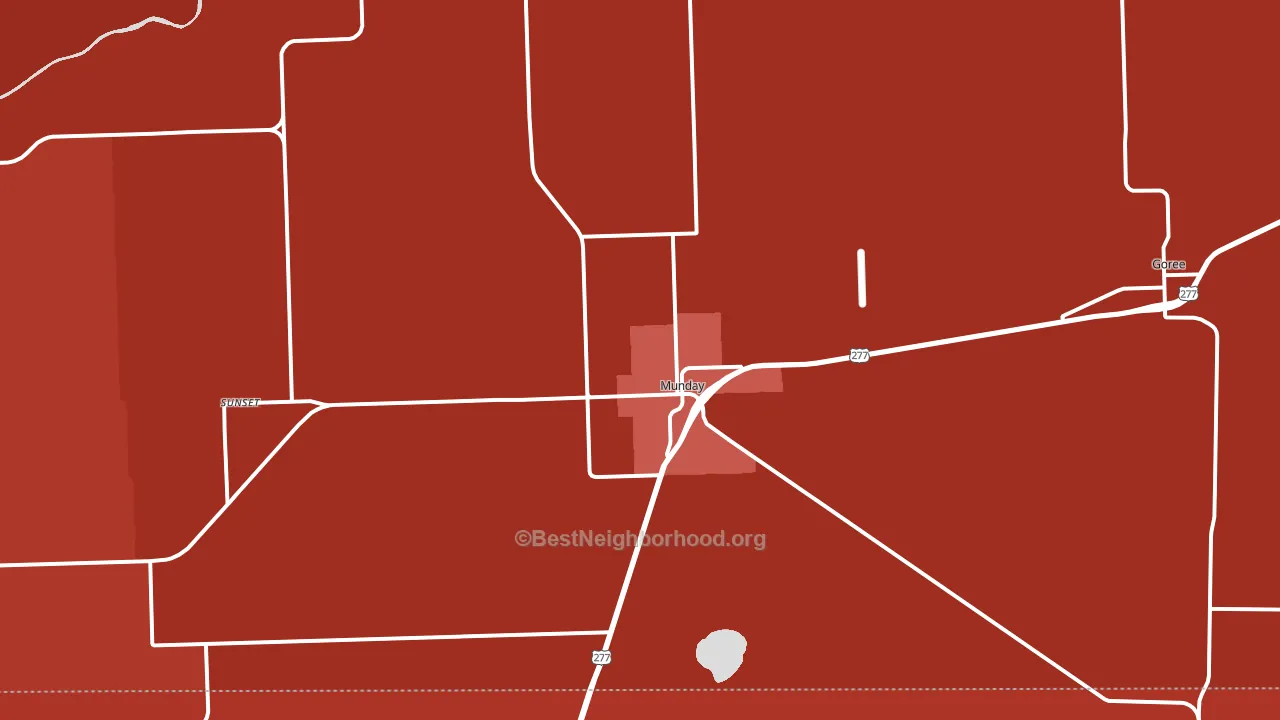 76371, TX block-group political-lean map