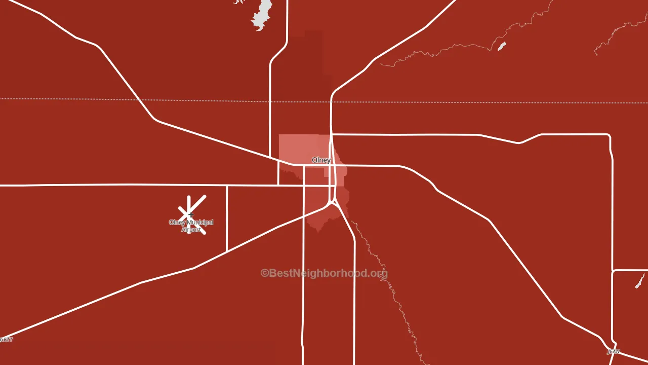 76374, TX block-group political-lean map