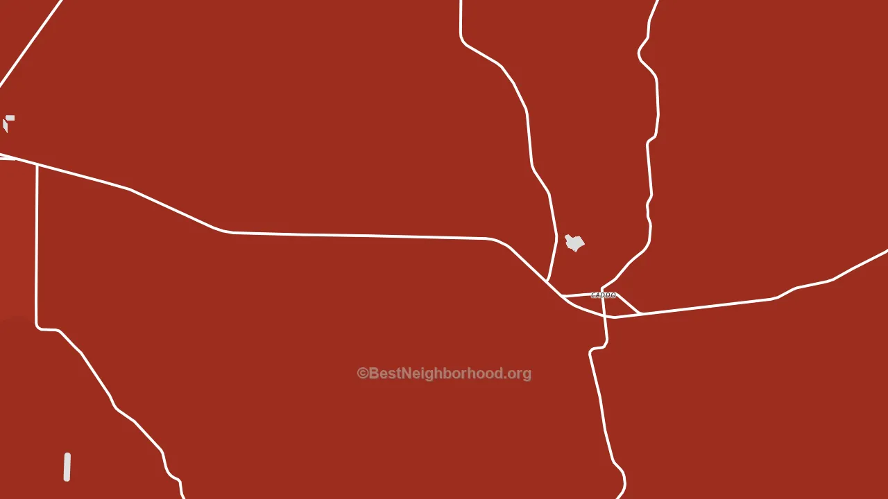 76429, TX block-group political-lean map