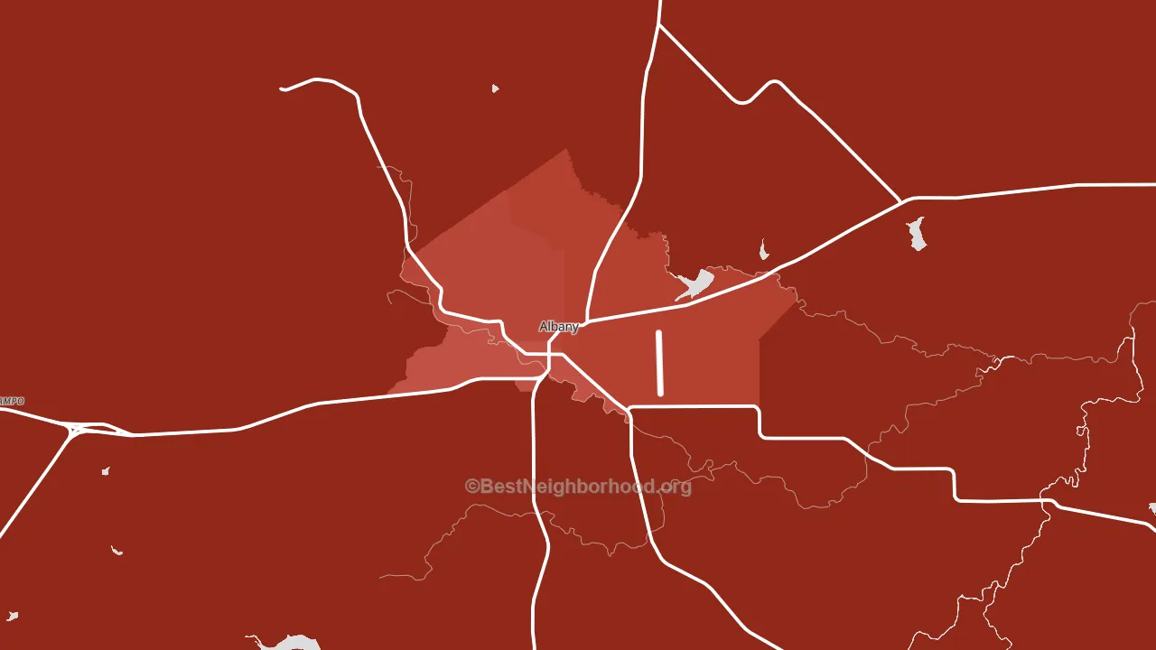 76430, TX block-group political-lean map