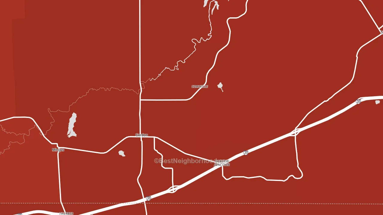 76453, TX block-group political-lean map