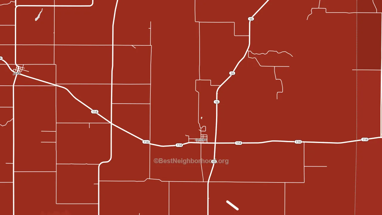 76460, TX block-group political-lean map