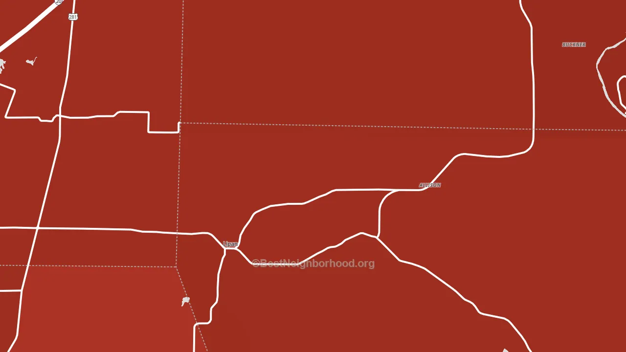 76462, TX block-group political-lean map
