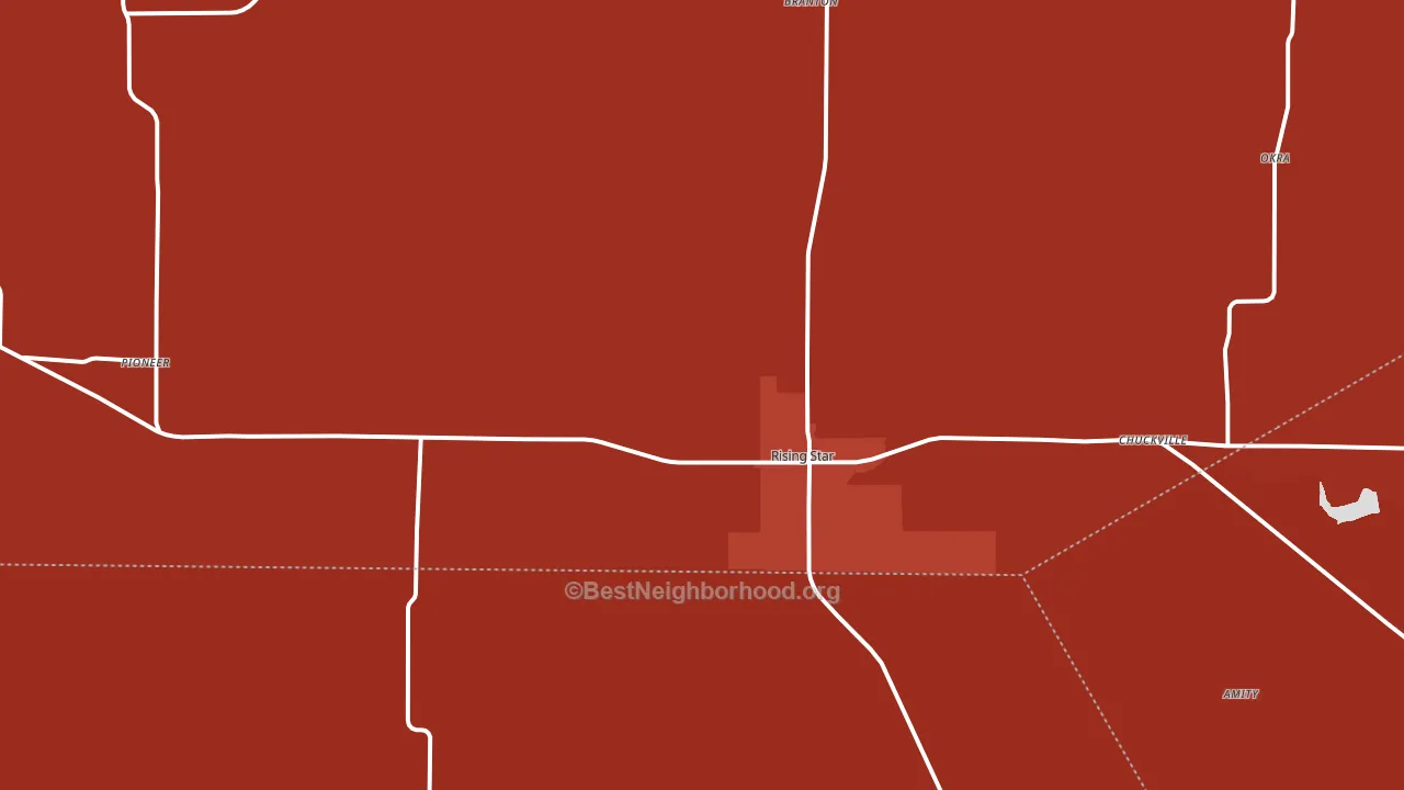 76471, TX block-group political-lean map