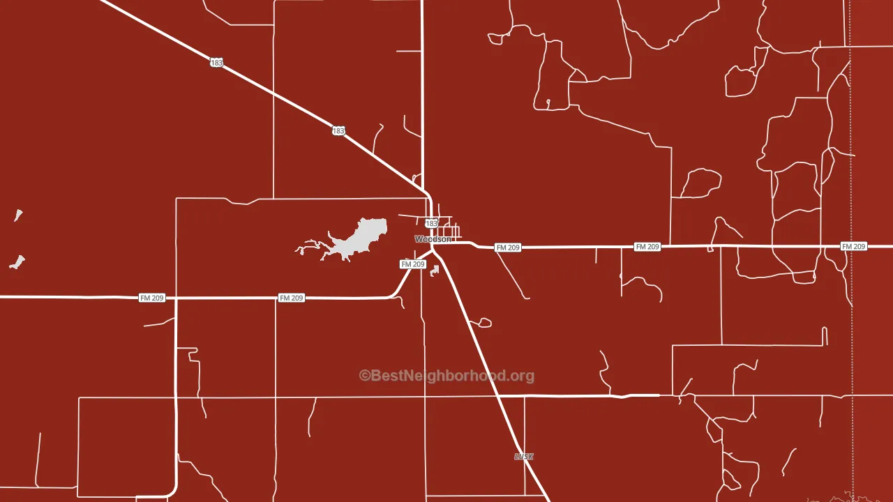 76491, TX block-group political-lean map