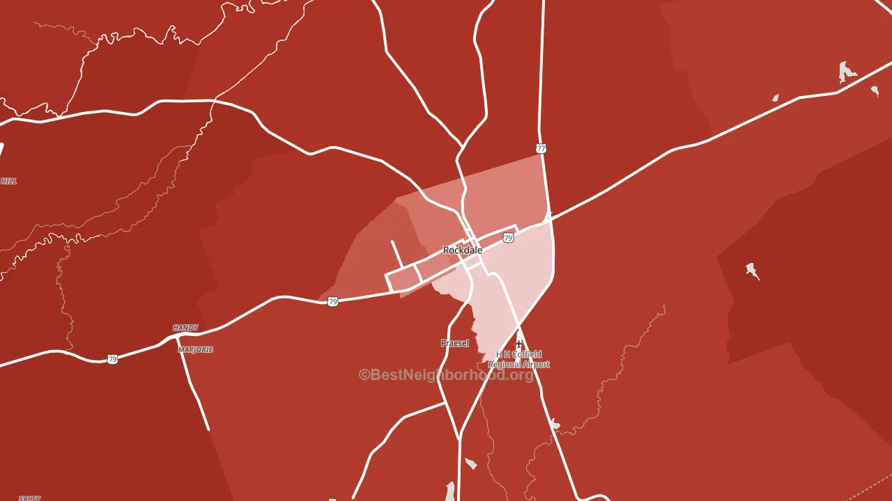 76567, TX block-group political-lean map