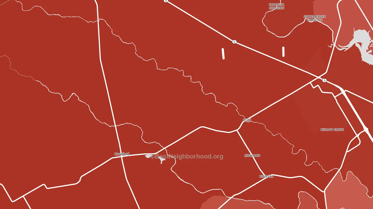 76638, TX block-group political-lean map